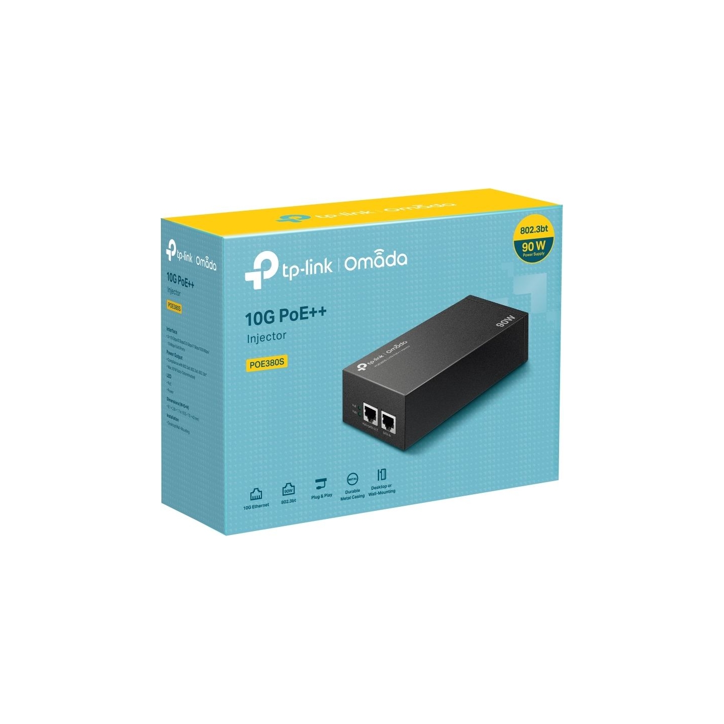 Tp-Link NET POE++ INJECTOR/POE380S TP-LINK