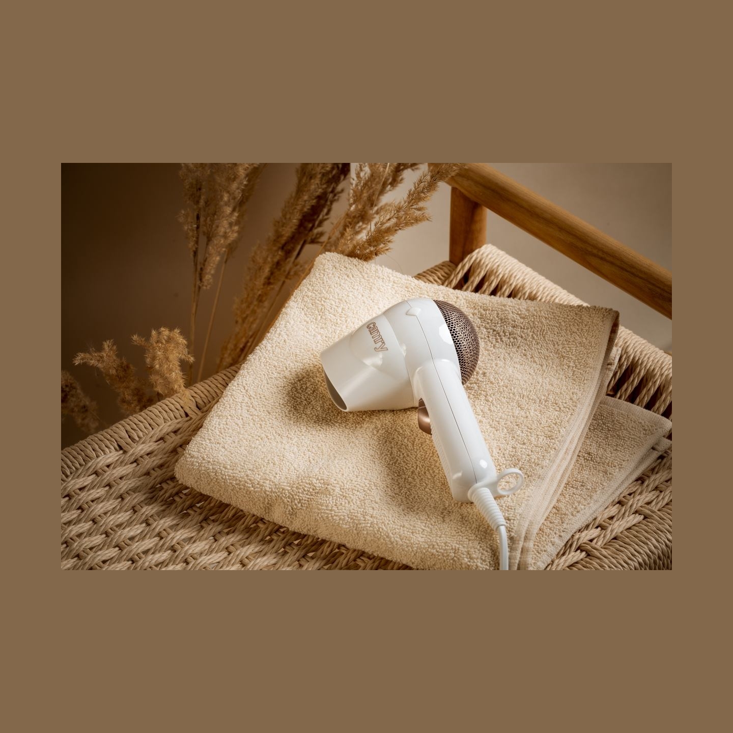 Camry | Hair Dryer | CR 2257 | 1400 W | Number of temperature settings 1 | White