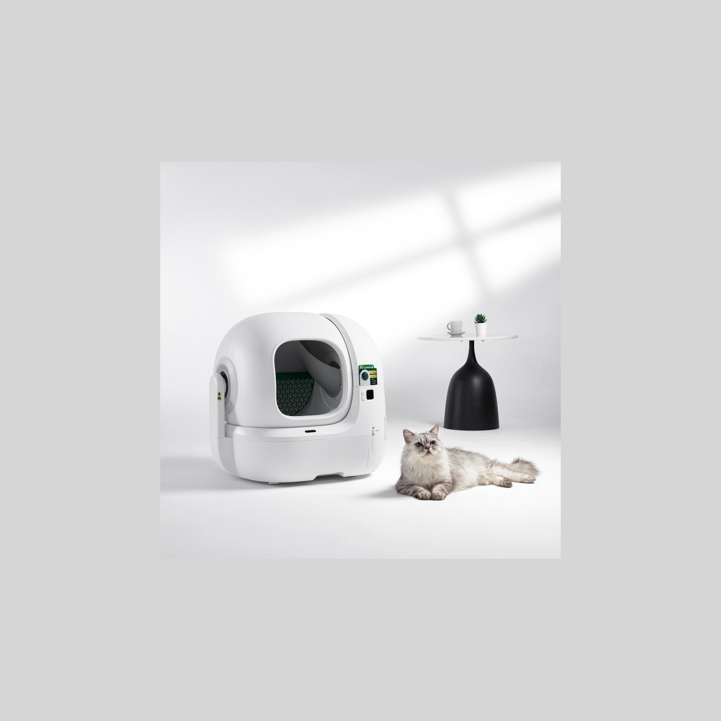 Petkit Automatic Cat Litter Box | Purobot Max Pro 2 | White