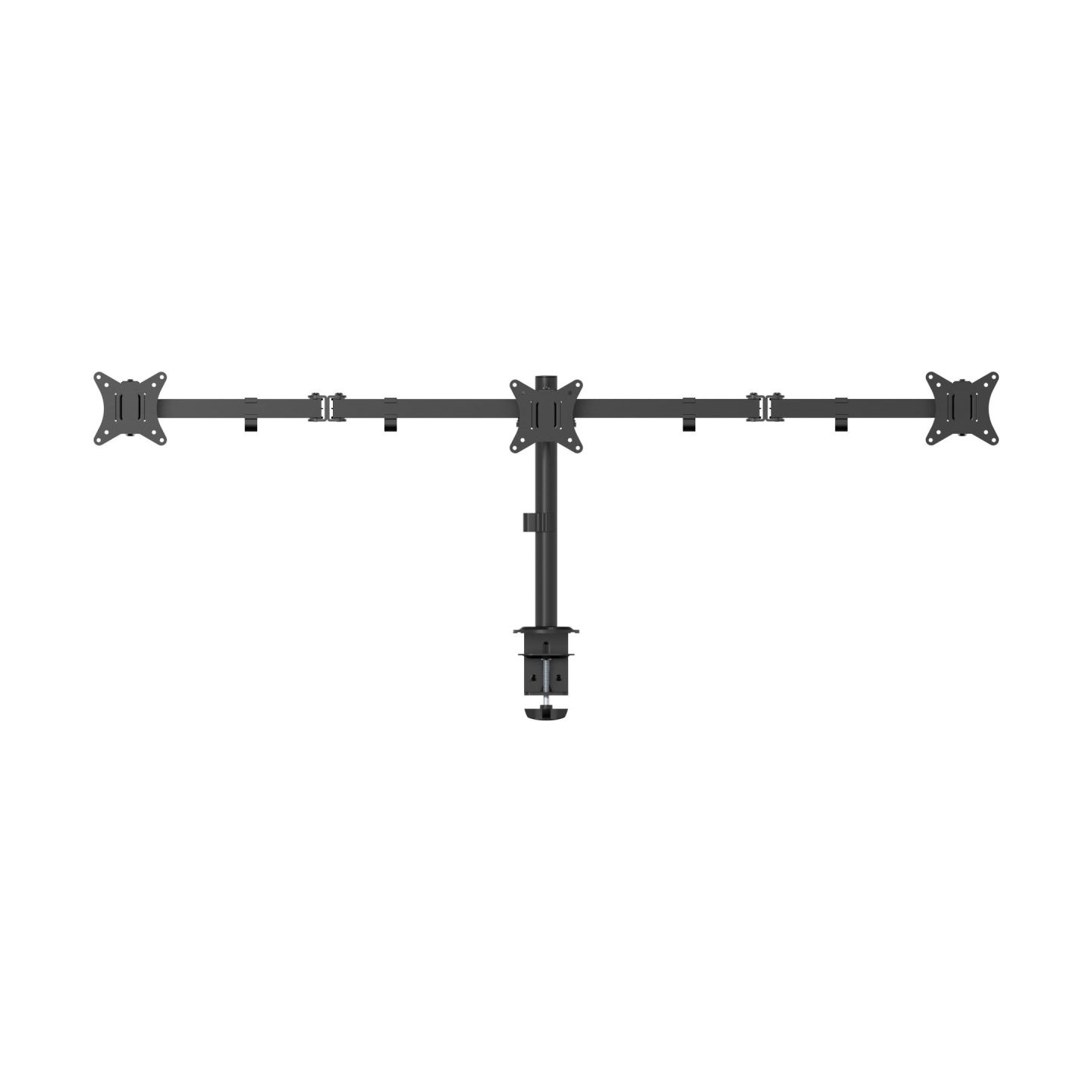 Gembird Adjustable desk 3-display mount