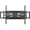 Gembird Adjustable desk 3-display mount