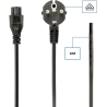 Gembird Power cord C5 VDE approved 1m
