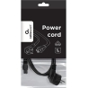 Gembird Power cord C5 VDE approved 1m