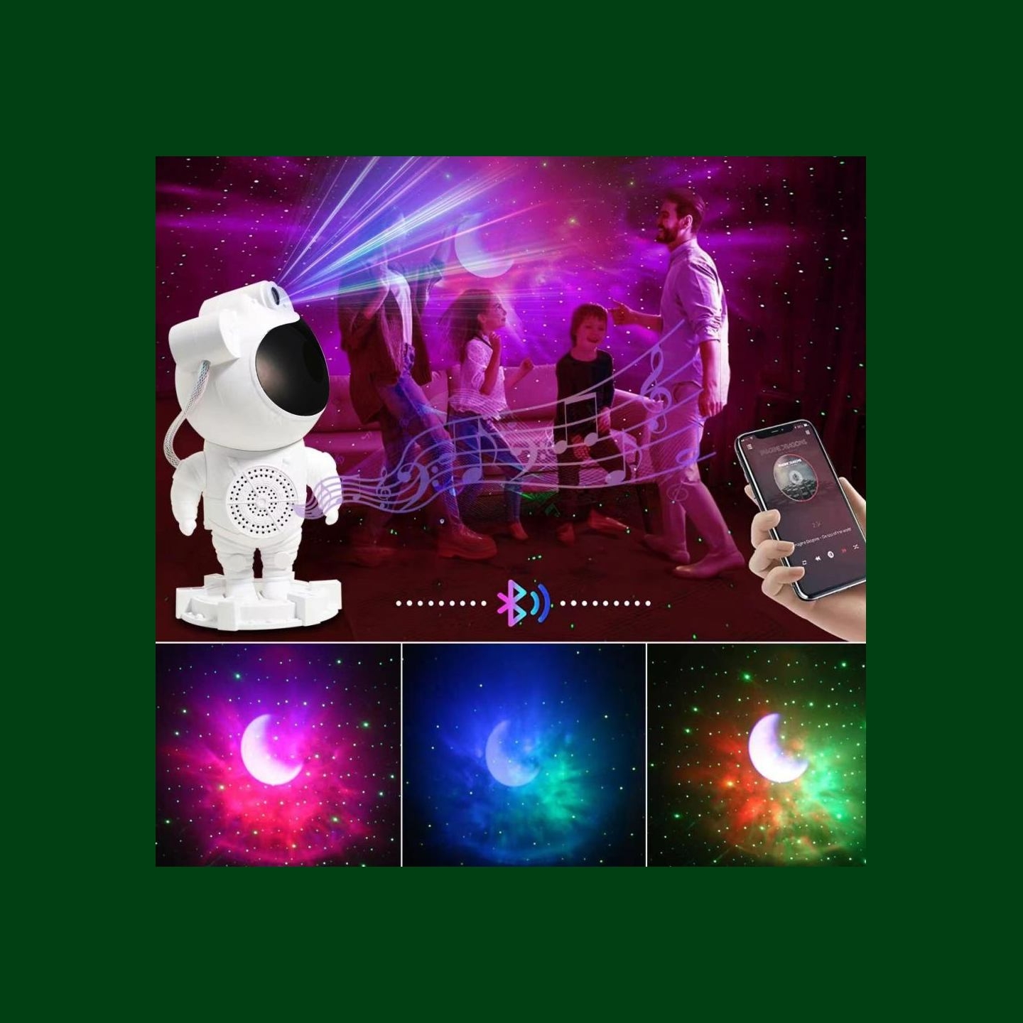 Hawk HW-STAR01 Astronaut Star Projector with Speaker