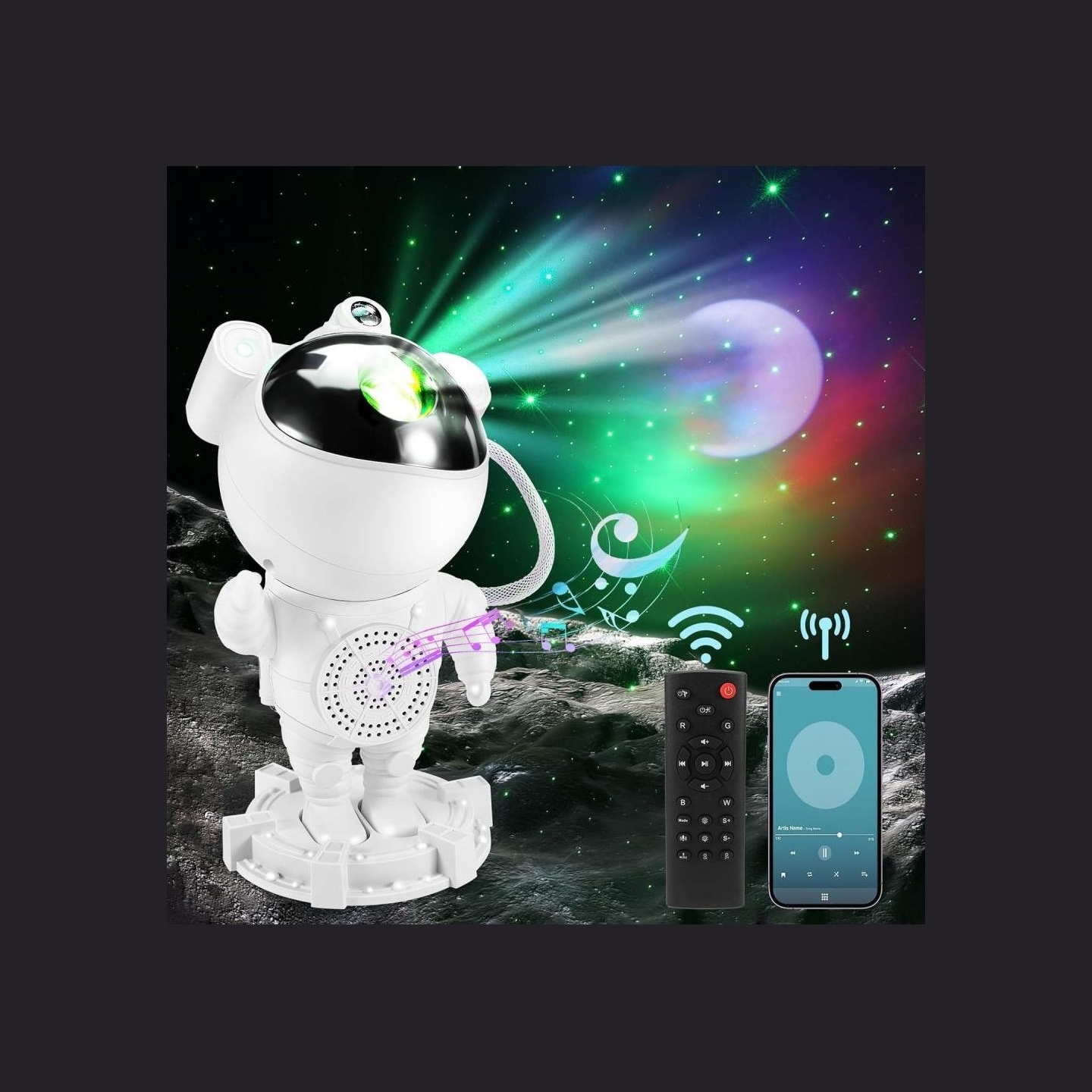 Hawk HW-STAR01 Astronaut Star Projector with Speaker