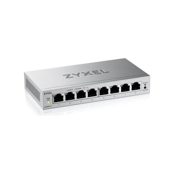 Zyxel SWITCH 8XGE GS1200-8V3-EU0101F