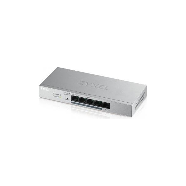 Zyxel GS1200-5HPV2-EU0101F Smart Switch 5xGigabit 4xPOE 60W