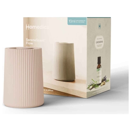 Homedics ARMH-671BG-WW SereneScent Flow Waterless Essential Oil Diffuser