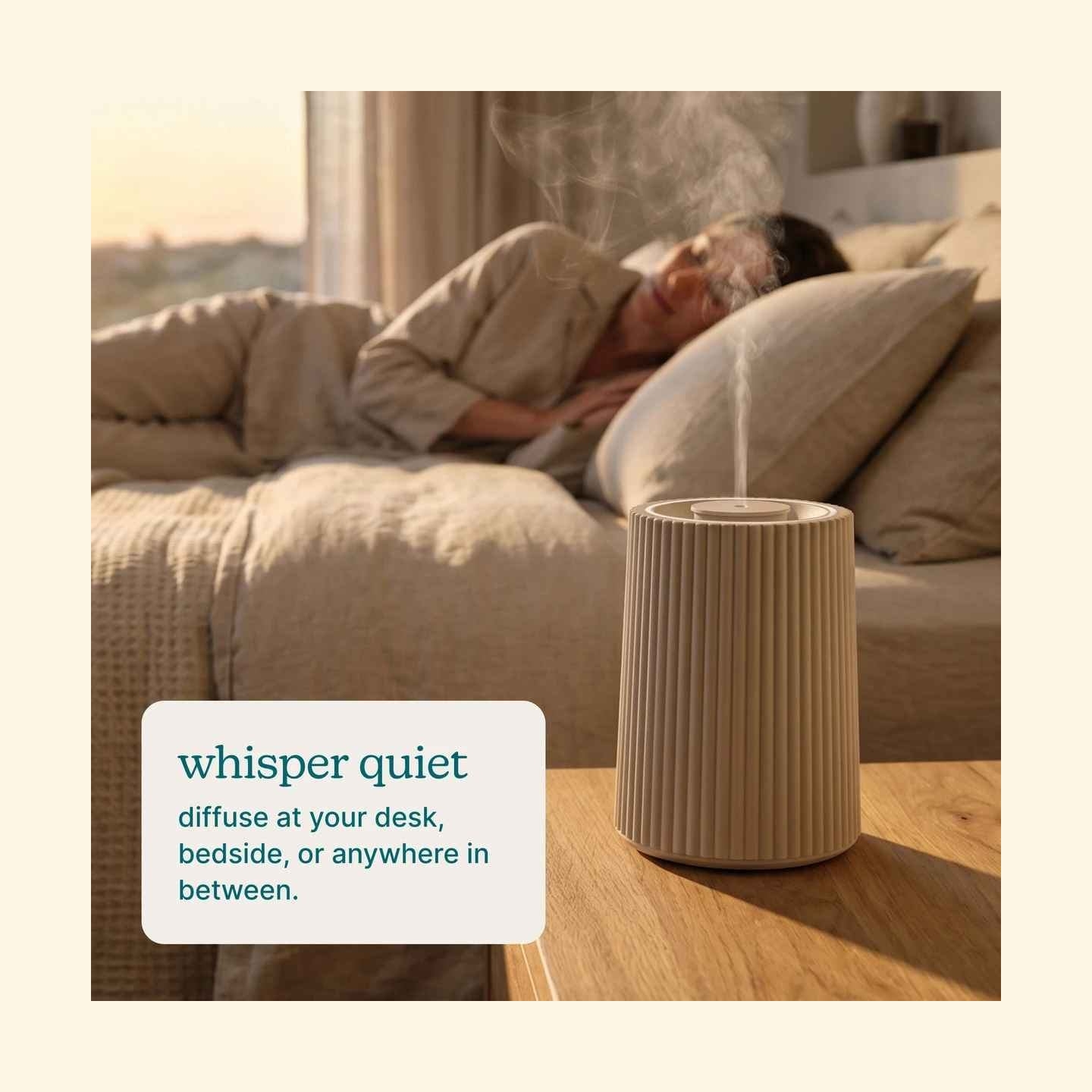 Homedics ARMH-671BG-WW SereneScent Flow Waterless Essential Oil Diffuser
