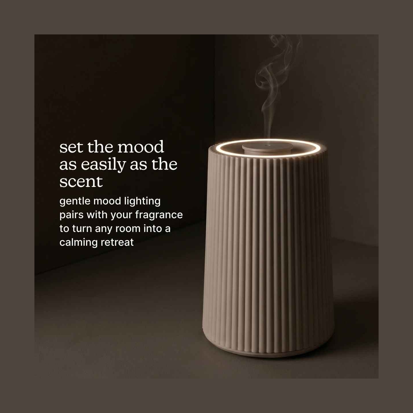 Homedics ARMH-671BG-WW SereneScent Flow Waterless Essential Oil Diffuser