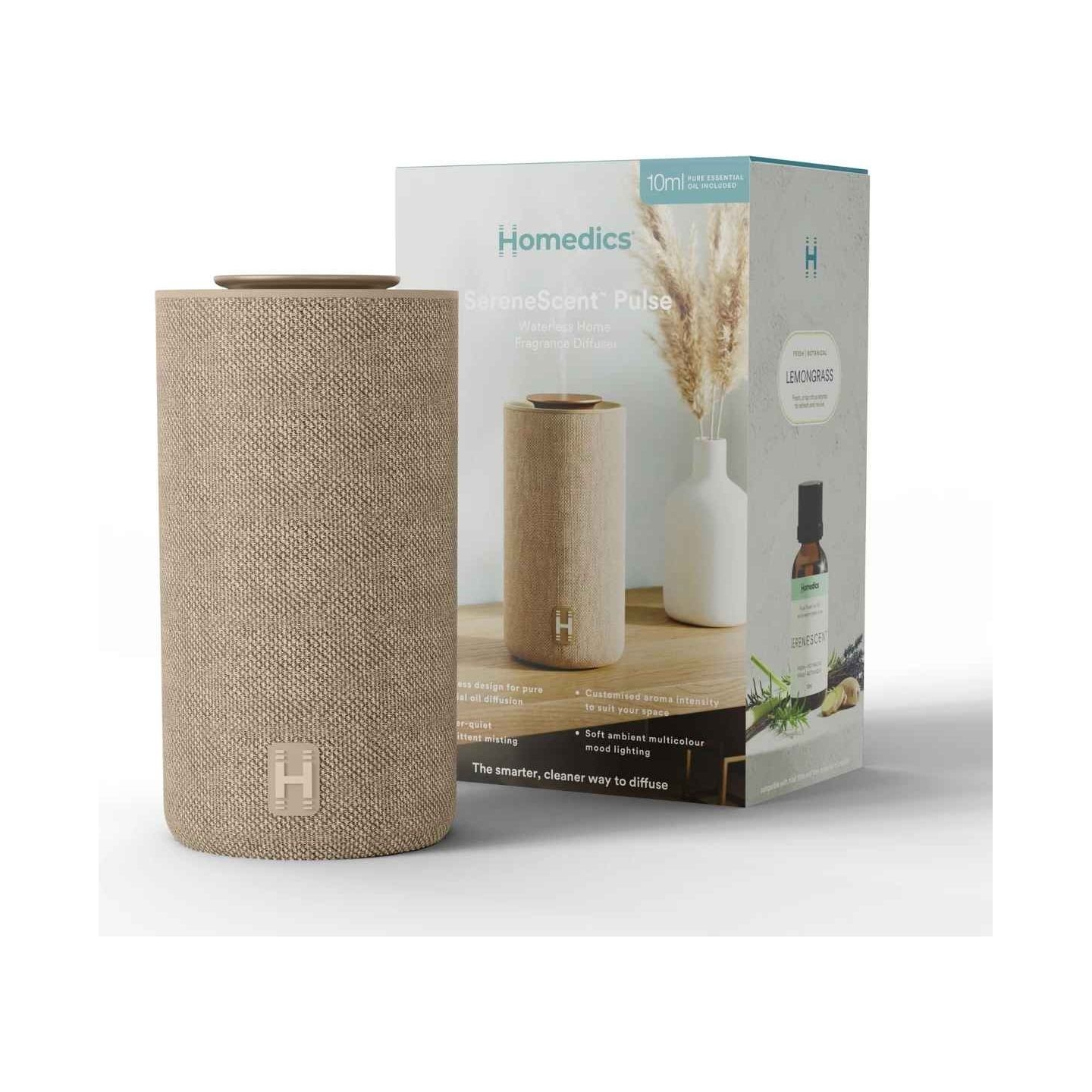 Homedics ARMH-800ST-WW Waterless Home Fragrance Diffuser