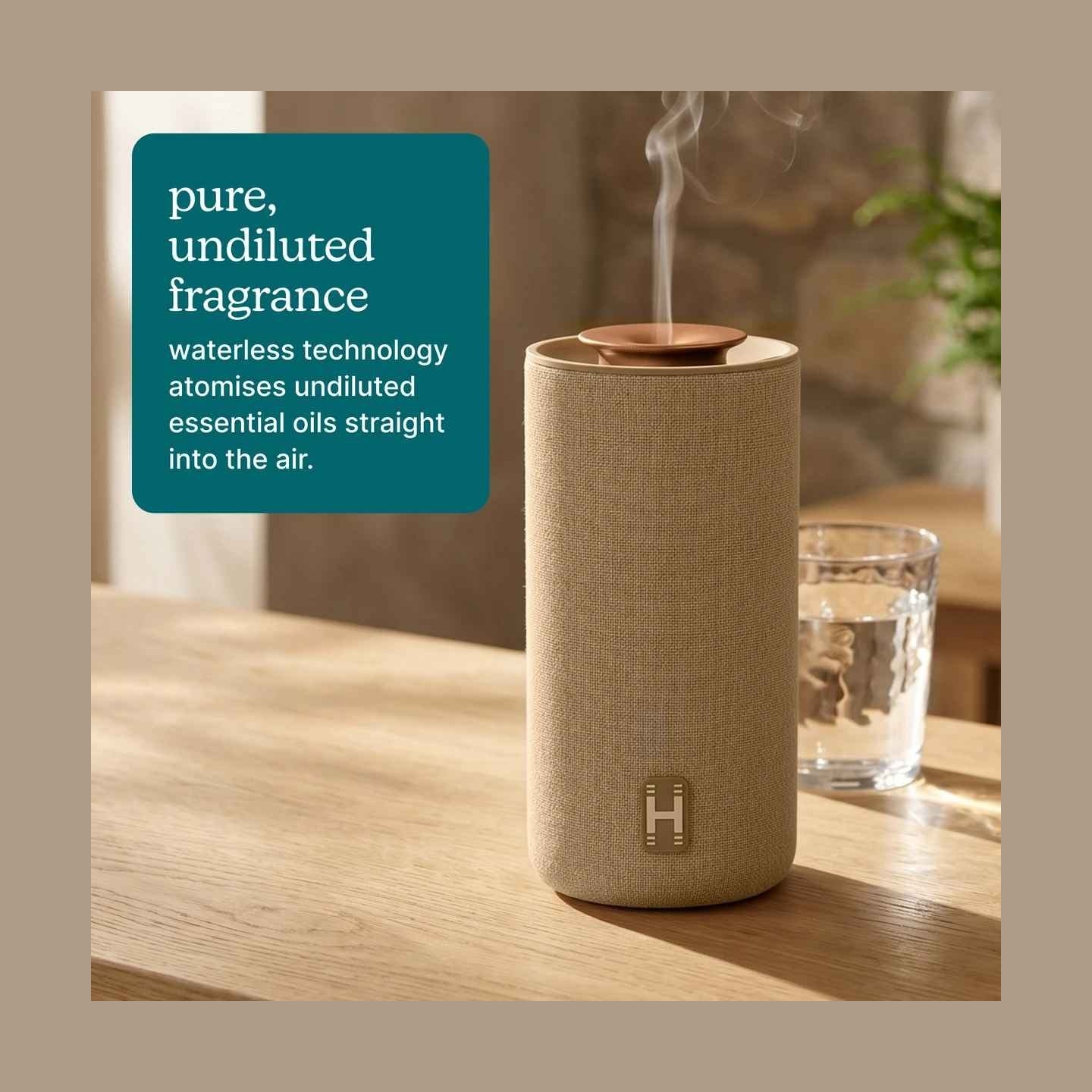 Homedics ARMH-800ST-WW Waterless Home Fragrance Diffuser