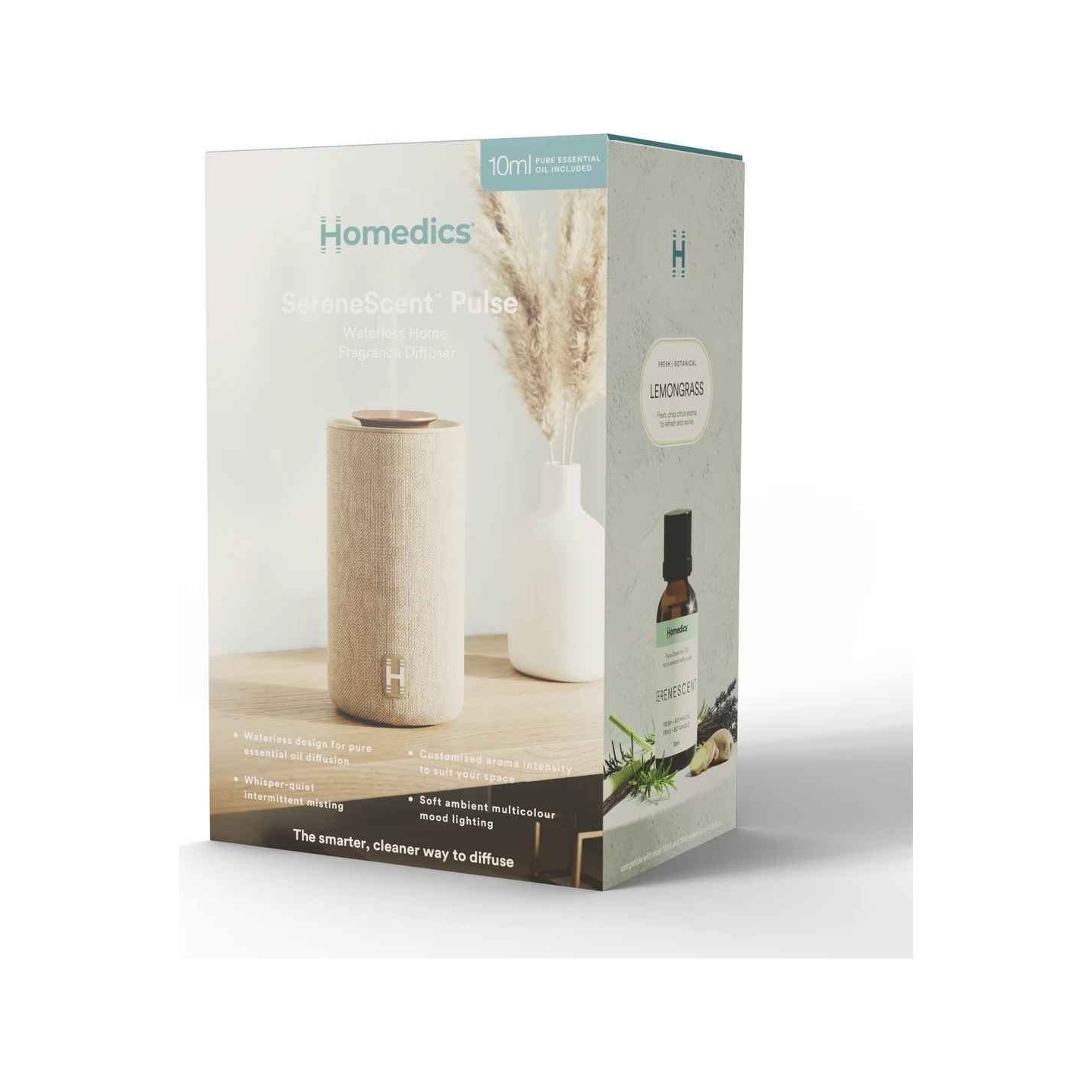 Homedics ARMH-800ST-WW Waterless Home Fragrance Diffuser