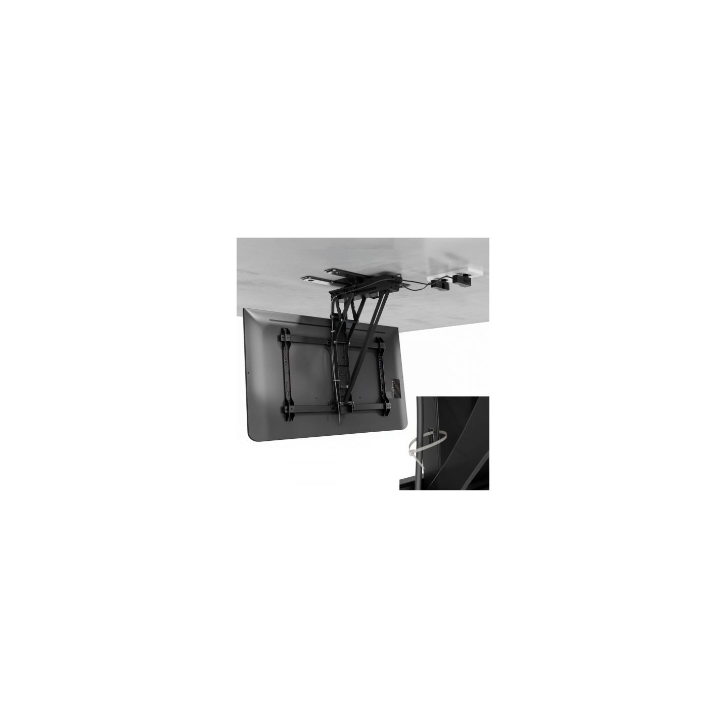 Maclean Ceiling electric TV mount 32-75 inches, MC-490