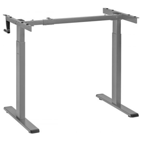 Maclean Height adjusted desk Frame, gray MC-790NG