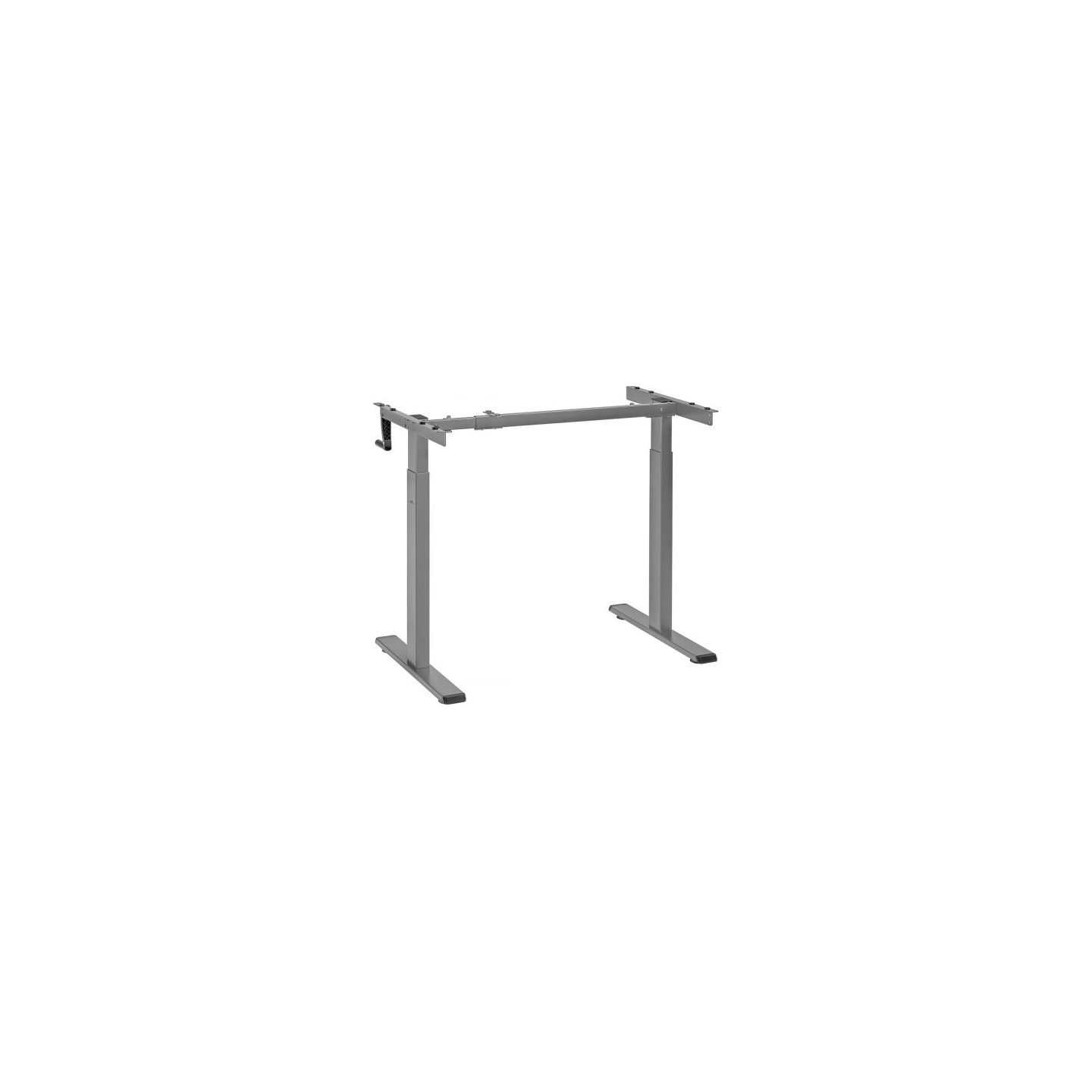 Maclean Height adjusted desk Frame, gray MC-790NG