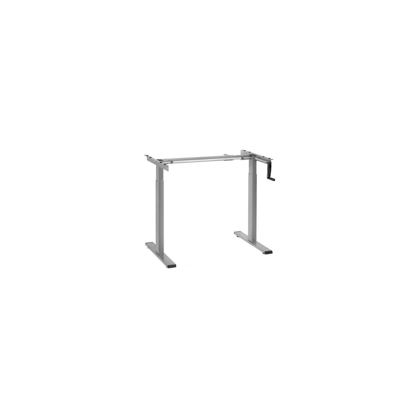 Maclean Height adjusted desk Frame, gray MC-790NG