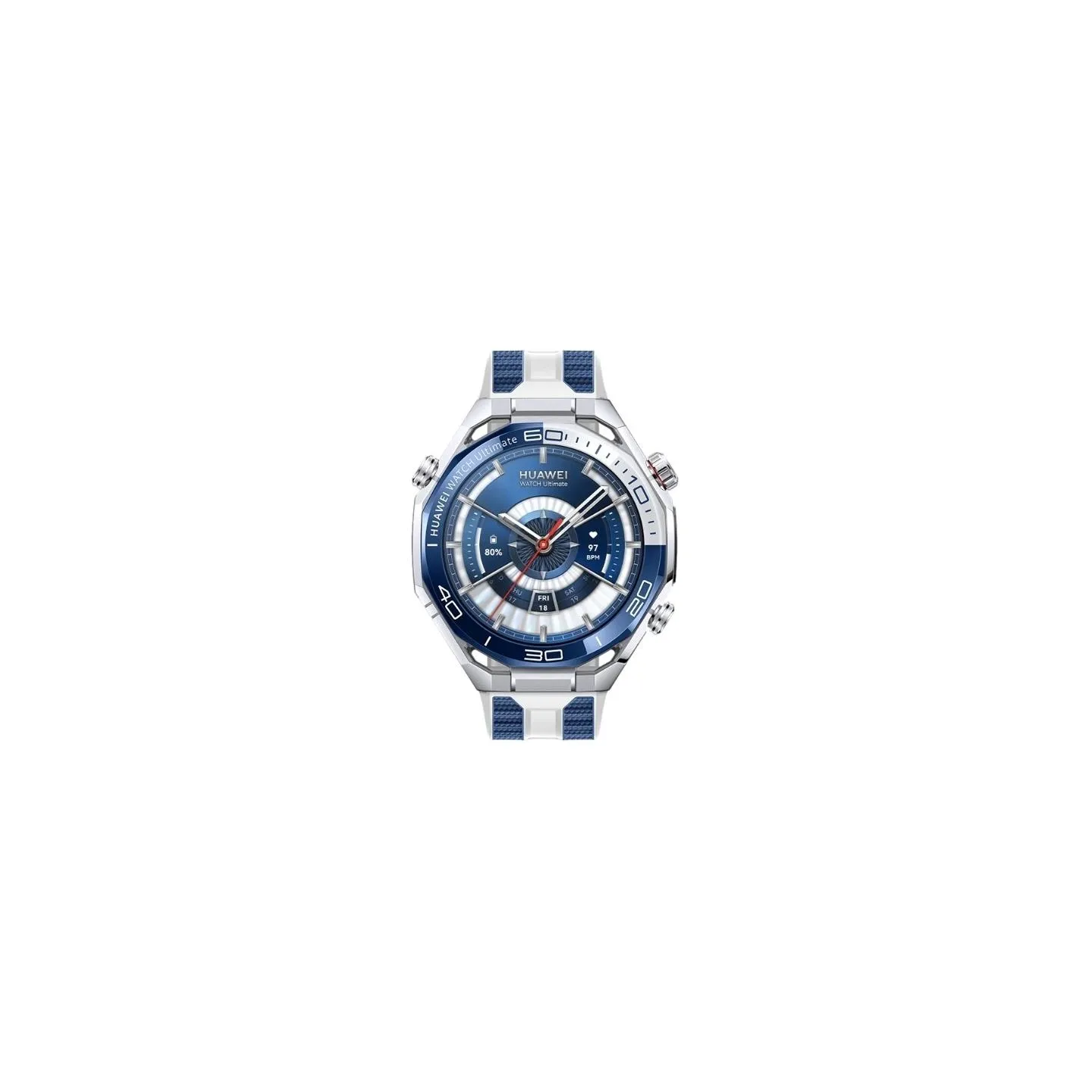 Huawei Ultimate 2 | Smart watch | GPS (satellite) | AMOLED | 1.5 inches | Waterproof | Blue