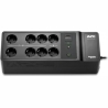 APC BACK-UPS, 500VA/300W FLOOR/WALL MOUNT, 230V, 8X CEE 7/3 SCHUKO OUTLETS, USB TYPE A PORT