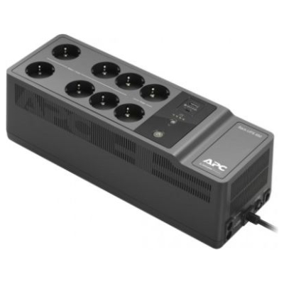 APC Back-UPS BE850G2-GR 850VA, 230V, USB Type-C and A charging ports, 8 Schuko CEE 7 outlets (2 surge)