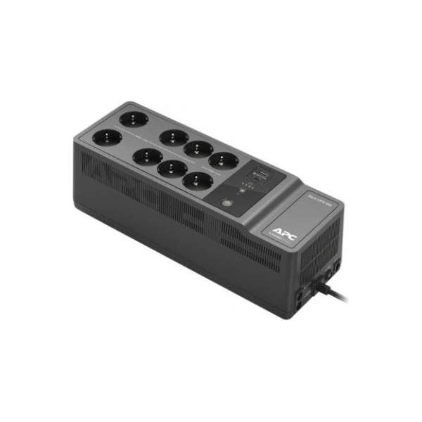APC Back-UPS BE850G2-GR 850VA, 230V, USB Type-C and A charging ports, 8 Schuko CEE 7 outlets (2 surge)