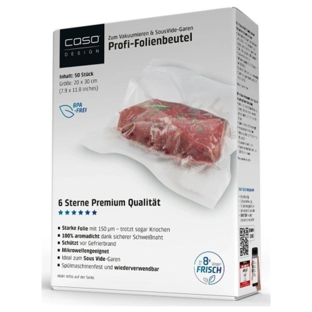 Caso | 6 Stars Professional Vacuum Bags | 1245