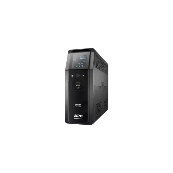 APC BACK UPS PRO BR 1200VA, SINEWAVE,8 OUTLETS, AVR, LCD INTERFACE