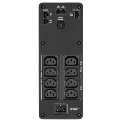 APC BR1200SI UPS Back ProBR 1200VA 6+2xC13, AVR,LCD