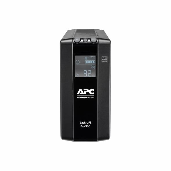 APC BACK UPS PRO BR 900VA, 6 OUTLETS, AVR, LCD INTERFACE