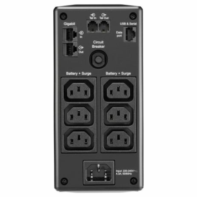 APC Power supply BR900MI UPS Back Pro BR 900VA 6xC13, AVR,LCD