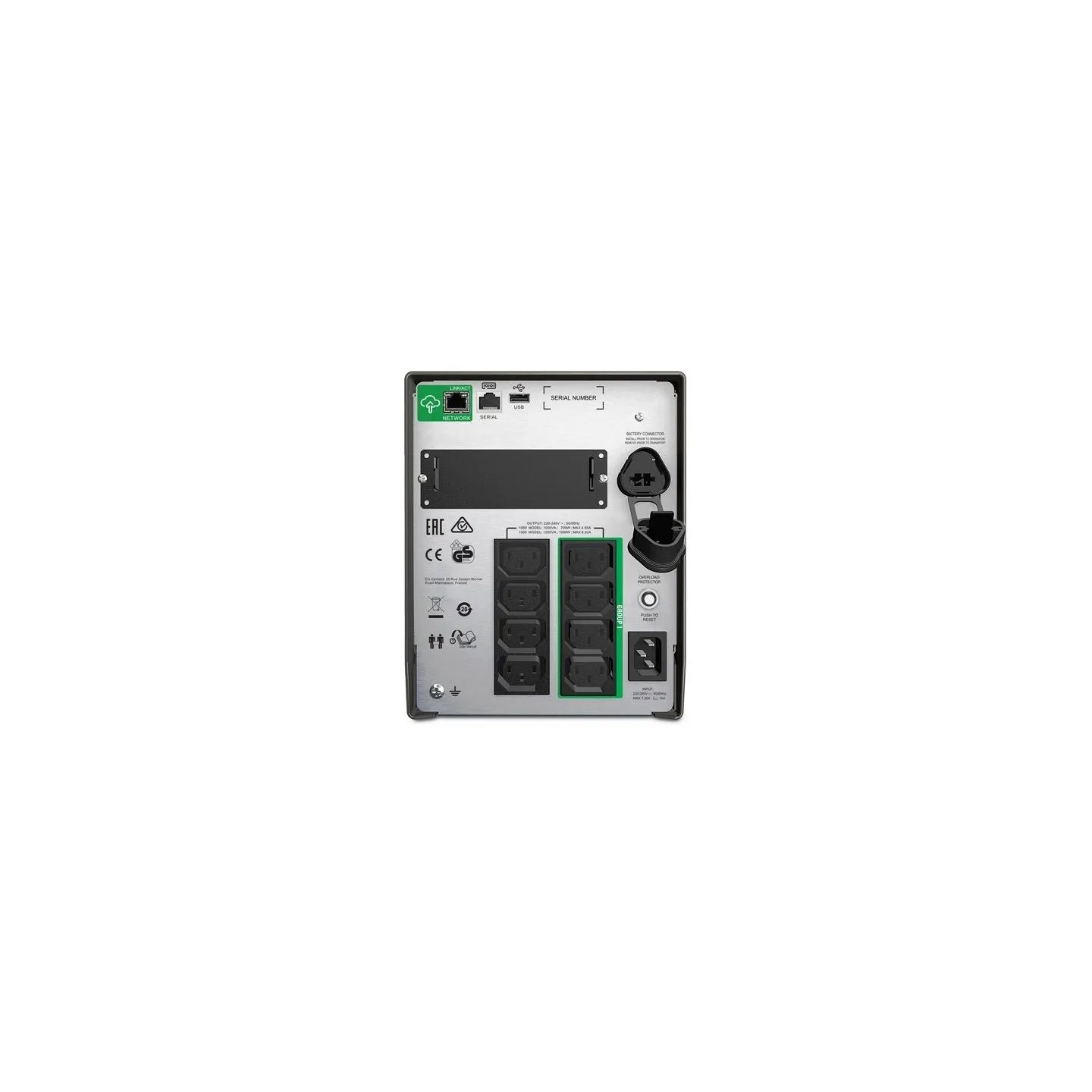 APC SmartConnect UPS SMT 1000 VA Tower
