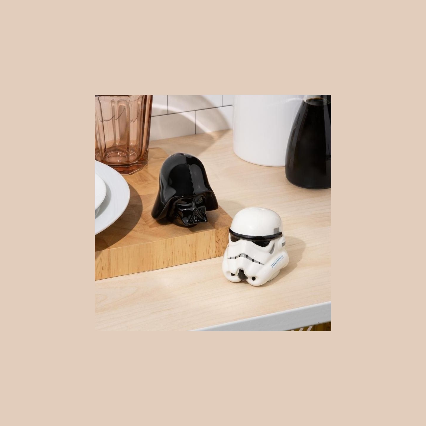 Paladone Darth Vader and Stormtrooper Salt and Pepper Shake
