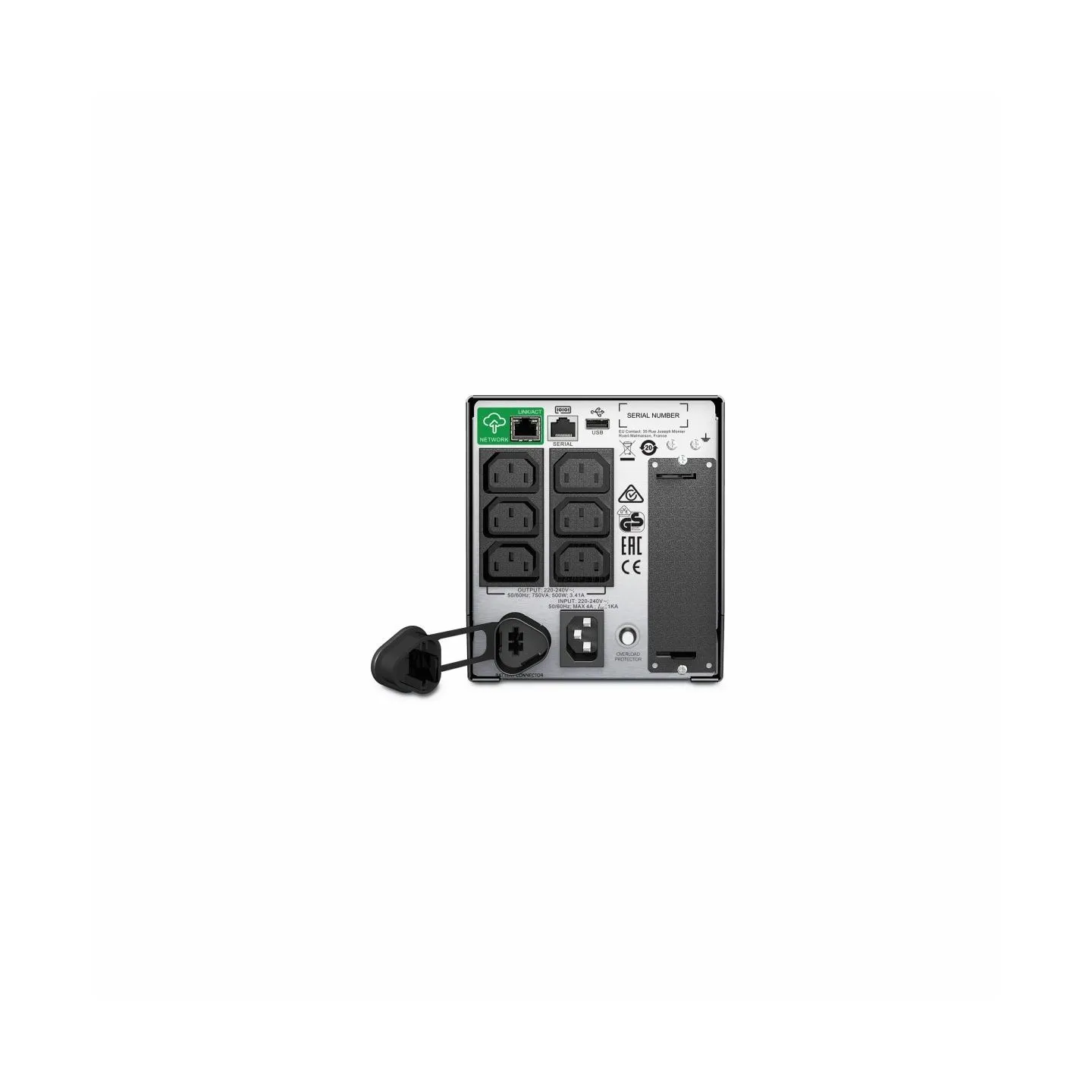 APC SMART-UPS 750VA LCD 230V WITH SMARTCONNECT