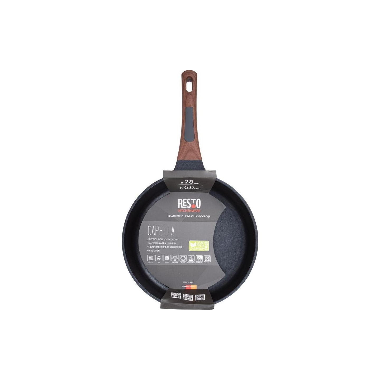 Resto FRYPAN D28 H6.0CM/93511 RESTO