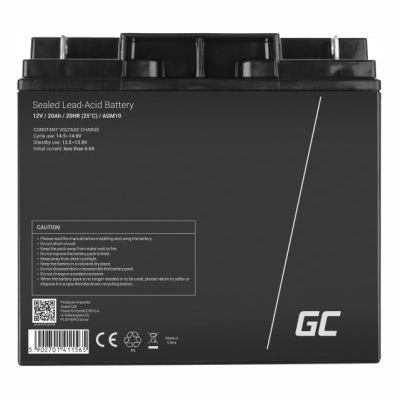 Green Cell GREENCELL Battery AGM 12V20AH