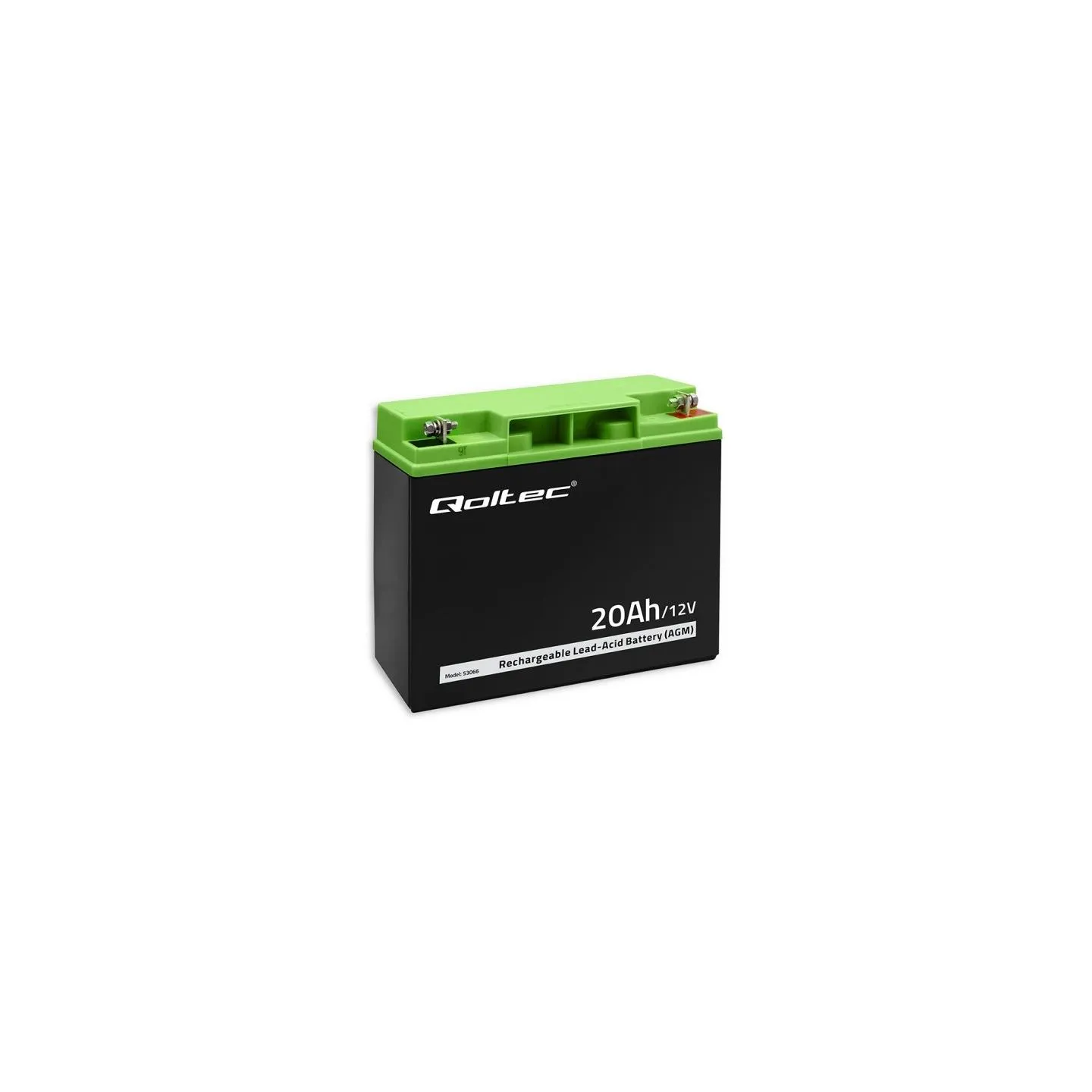 Qoltec 53066 AGM battery 12V 20Ah