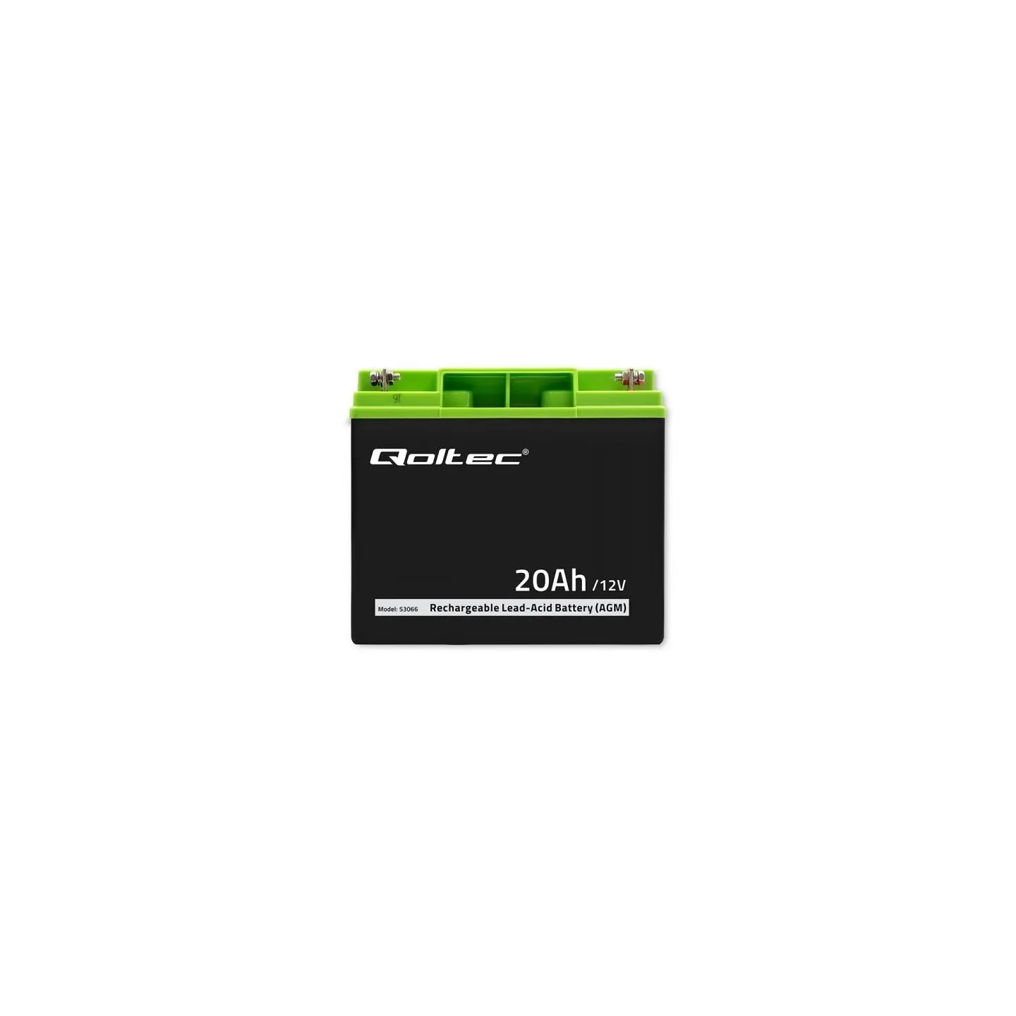 Qoltec 53066 AGM battery 12V 20Ah