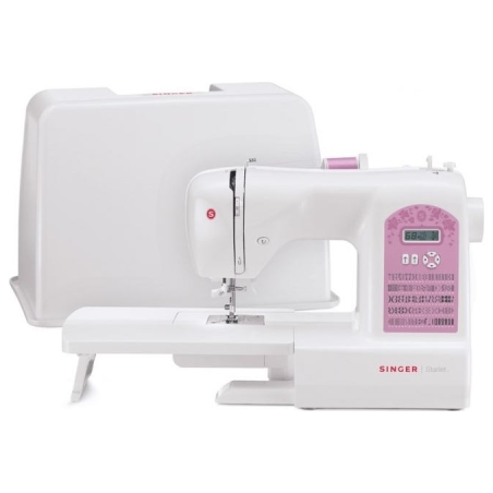 Singer | STARLET 6699 | Number of stitches 100 | Number of buttonholes 7 | White