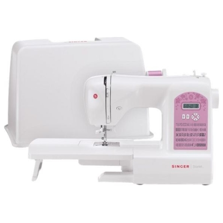 Singer | STARLET 6699 | Number of stitches 100 | Number of buttonholes 7 | White