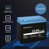 Qoltec 53702 LiFePO4 battery / 24Ah