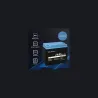 Qoltec 53702 LiFePO4 battery / 24Ah