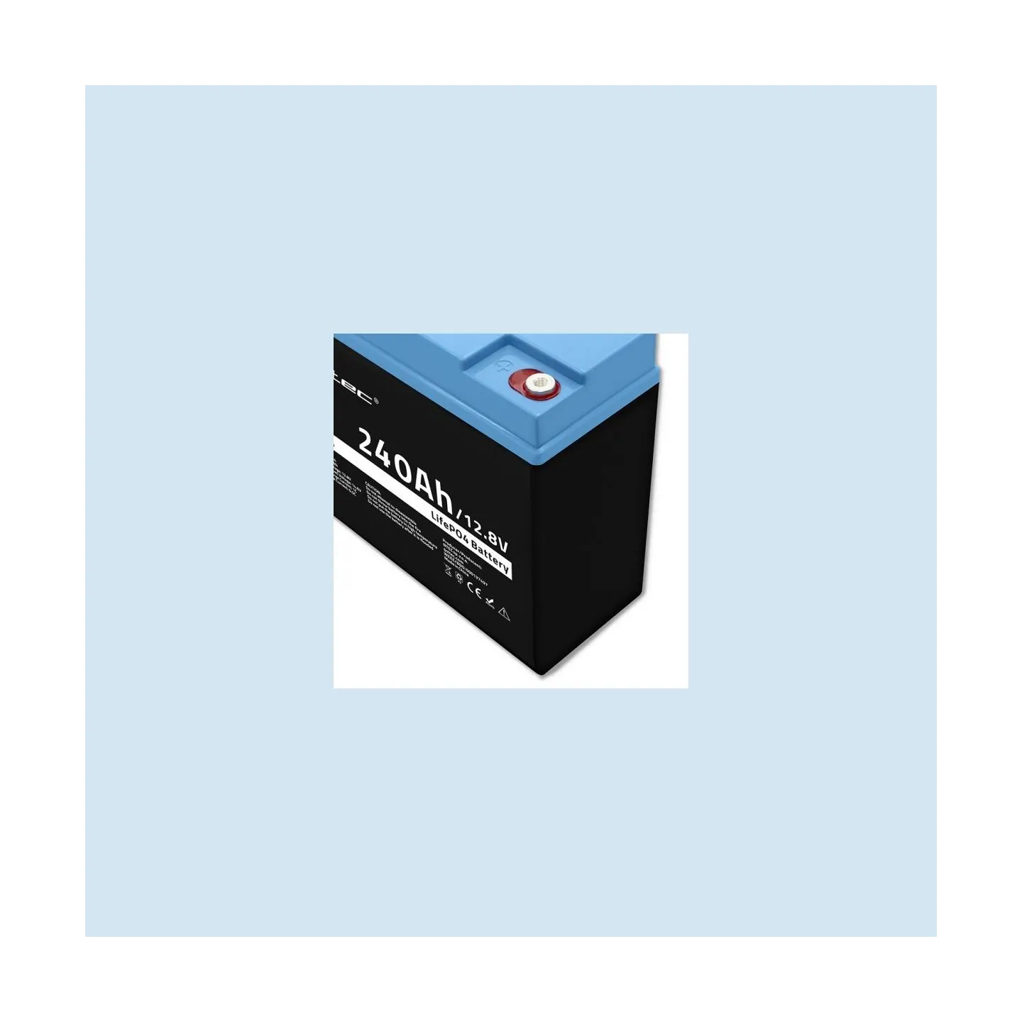 Qoltec 53702 LiFePO4 battery / 24Ah