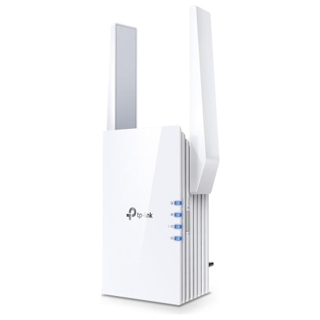 Tp-Link | Extender | RE505X | 802.11ax | 2.4GHz/5GHz | 300+1200 Mbit/s | 10/100/1000 Mbit/s | Ethernet LAN (RJ-45) ports 1 | MU-