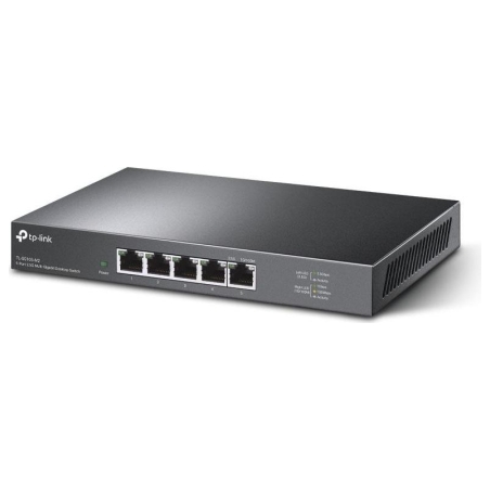 Tp-Link | 5-Port 2.5G Desktop Switch | TL-SG105-M2 | Unmanaged | Desktop | Power supply type External