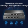 Tp-Link | 5-Port 2.5G Desktop Switch | TL-SG105-M2 | Unmanaged | Desktop | Power supply type External