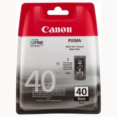 Canon PG-40 ink printhead black MP150