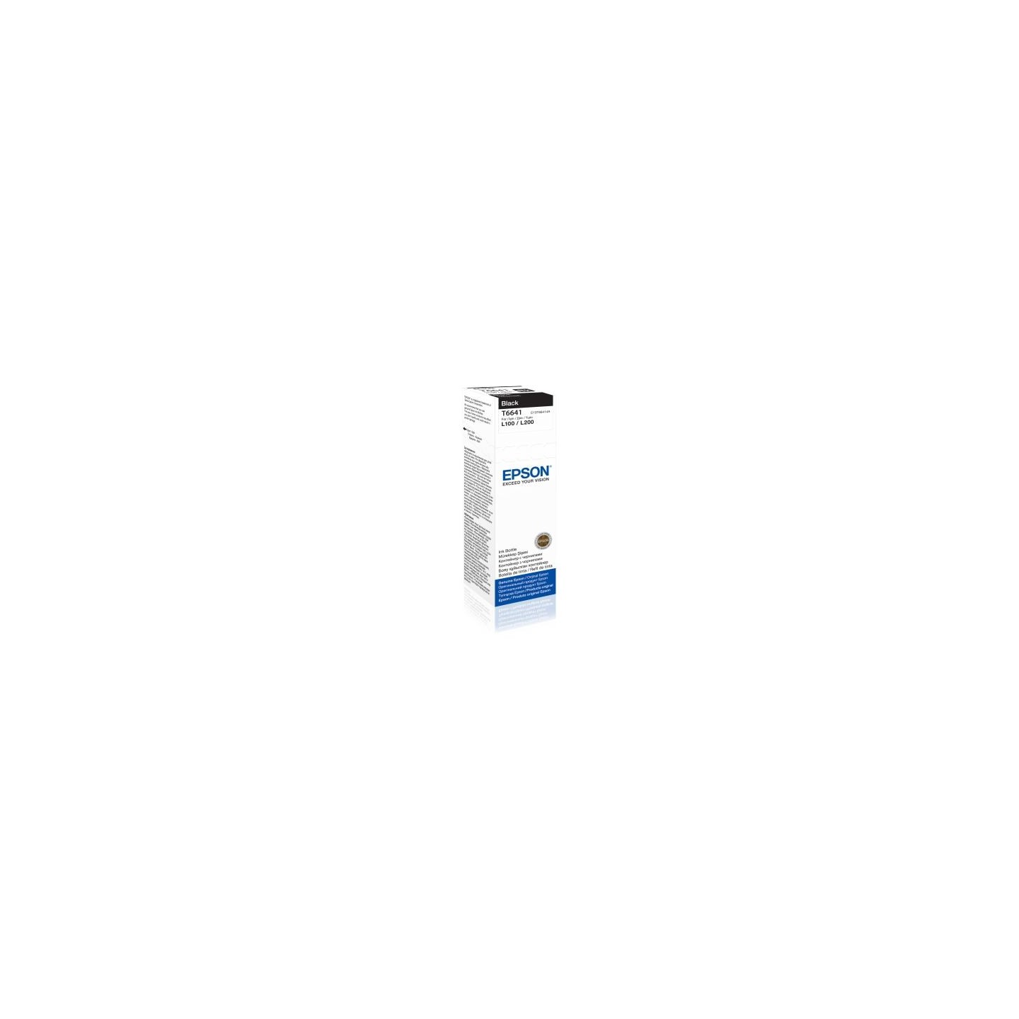 Epson 1LB T6641 BLACK INK BOTTLE 70ML