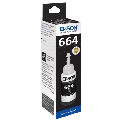 Epson 1LB T6641 BLACK INK BOTTLE 70ML