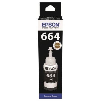 Epson 1LB T6641 BLACK INK BOTTLE 70ML