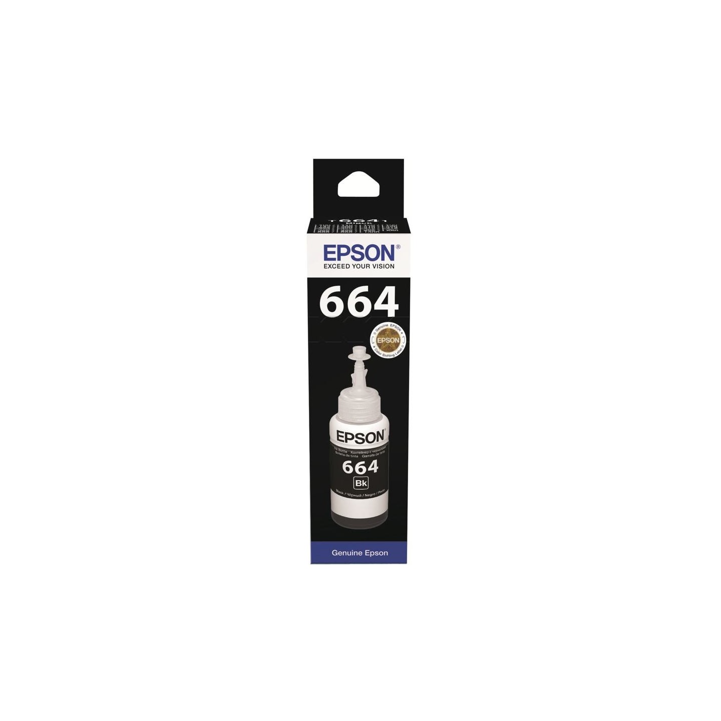 Epson 1LB T6641 BLACK INK BOTTLE 70ML
